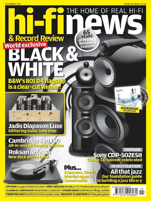 Cover image for Hi Fi News